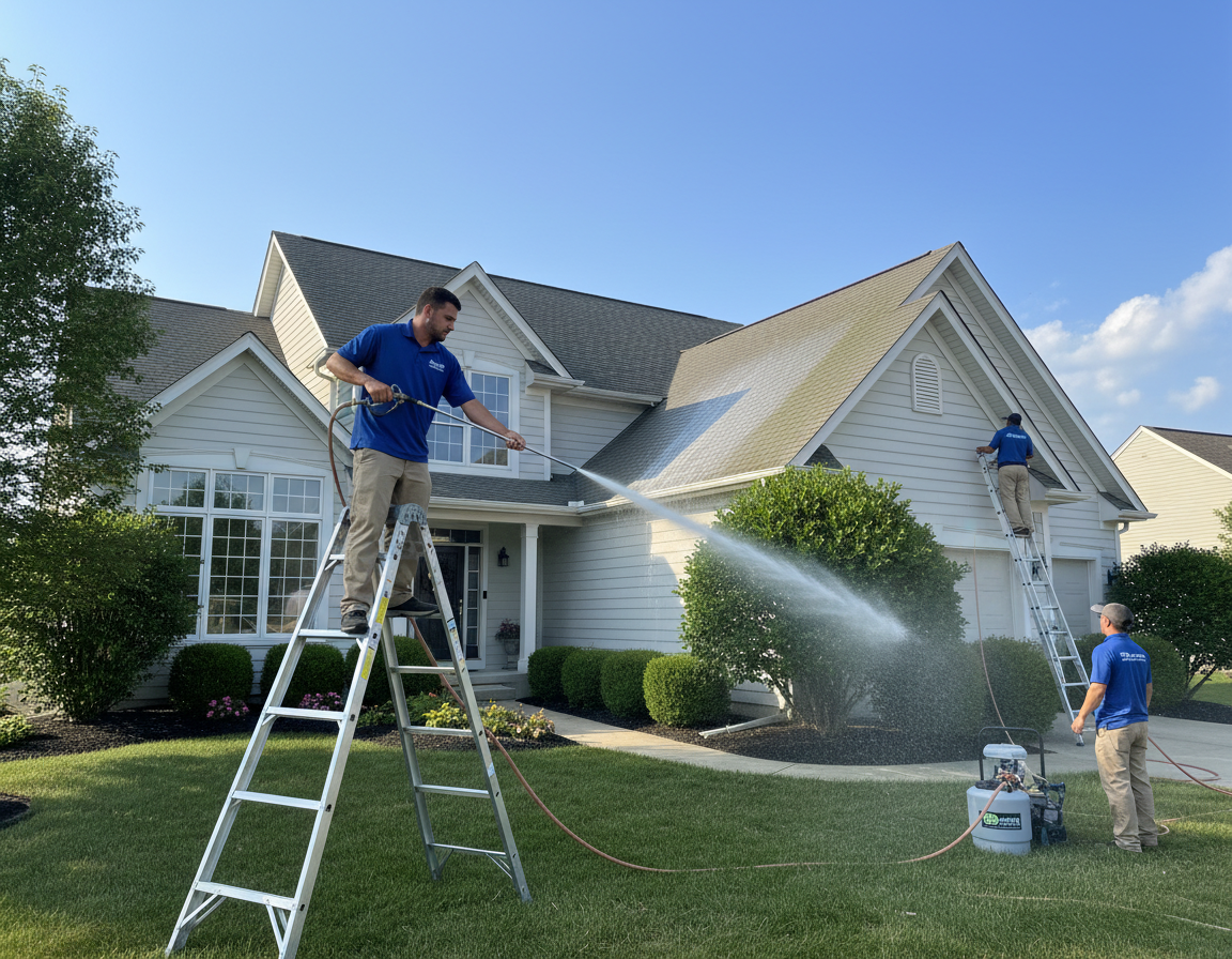 Roof Cleaning In Upper Arlington